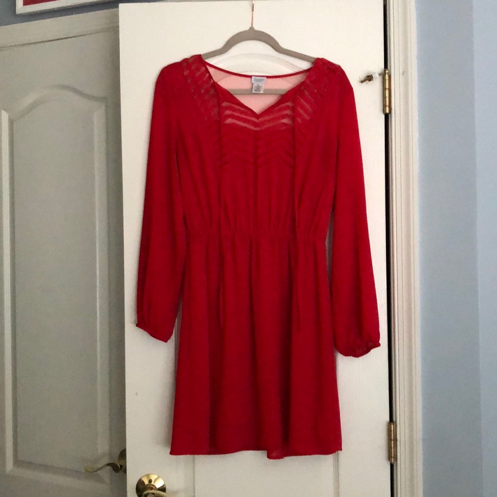 Charming Charlie Red Dress